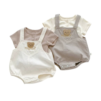 Söt Babydräkt med Björnmotiv